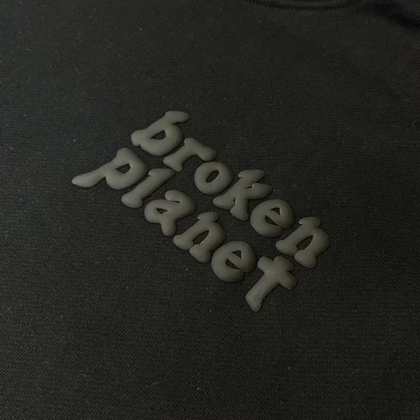 BROKEN PLANET BASICS HOODIE MIDNIGHT BLACK